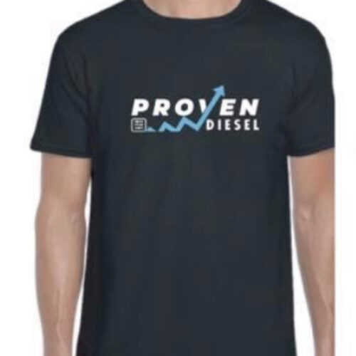 Black Proven Diesel T Shirt